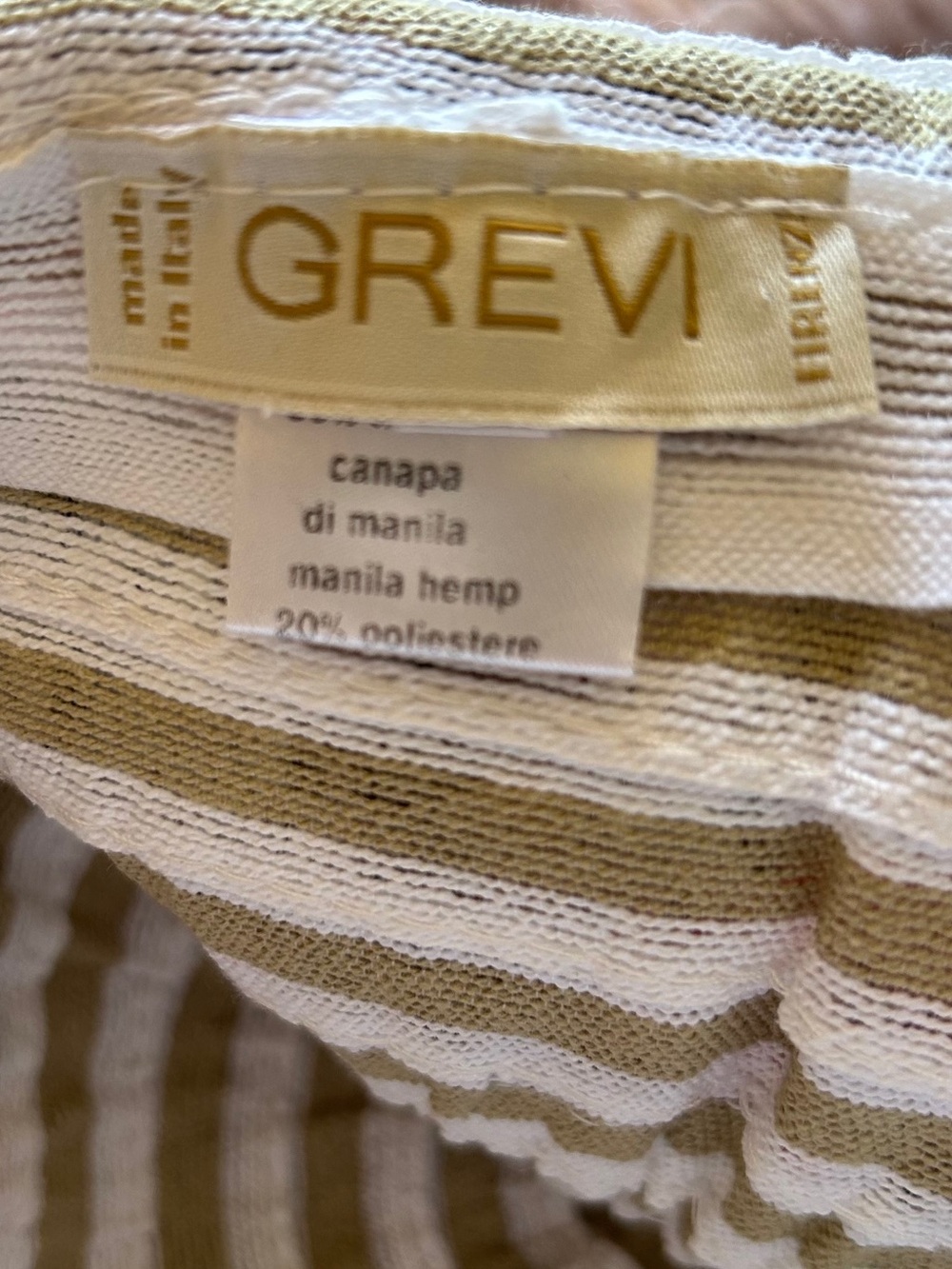 Grevi Sun Bucket Hat Made In Italy - Picture 5 of 11